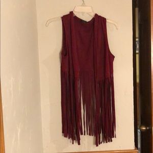 Fringe Cardigan/Vest